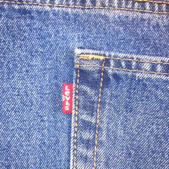 Pre Owned Levi's Blue Relaxed Fit Men's Jeans 42x34 - Picture 10 of 10